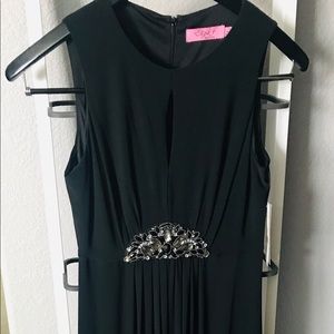 Black Floor-length Formal Dress Eliza J